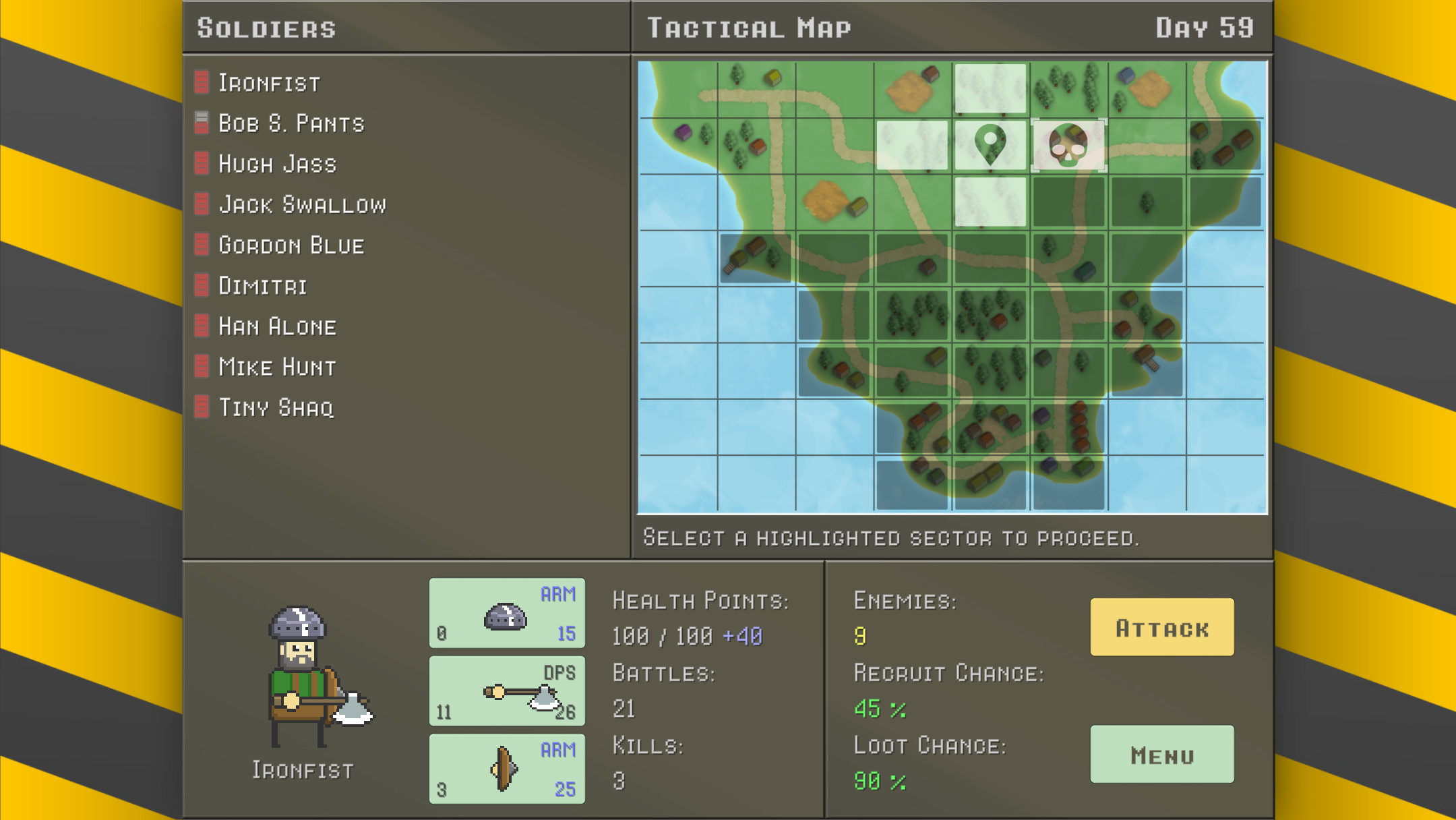 Tiny Battle Simulator for Win/Mac, iOS, Android - screenshot